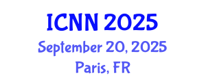 International Conference on Nanochemistry and Nanoengineering (ICNN) September 20, 2025 - Paris, France