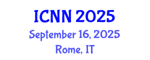 International Conference on Nanochemistry and Nanoengineering (ICNN) September 16, 2025 - Rome, Italy