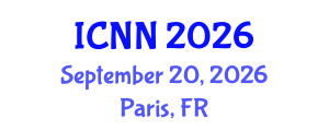 International Conference on Nanochemistry and Nanoengineering (ICNN) September 20, 2026 - Paris, France