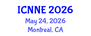 International Conference on Nanomaterials and Nanotechnology in Energy (ICNNE) May 24, 2026 - Montreal, Canada