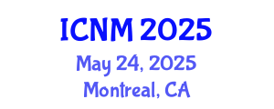 International Conference on Nanomaterials (ICNM) May 24, 2025 - Montreal, Canada