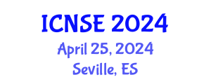 International Conference on Nanomaterials Science and Engineering (ICNSE) April 25, 2024 - Seville, Spain