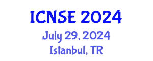 International Conference on Nanomaterials Science and Engineering (ICNSE) July 29, 2024 - Istanbul, Turkey