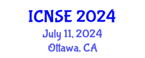 International Conference on Nanomaterials Science and Engineering (ICNSE) July 11, 2024 - Ottawa, Canada