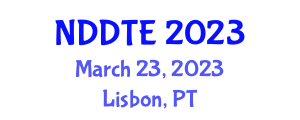 International Conference on Nanomedicine, Drug Delivery, and Tissue Engineering (NDDTE) March 23, 2023 - Lisbon, Portugal