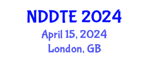 International Conference on Nanomedicine, Drug Delivery, and Tissue Engineering (NDDTE) April 15, 2024 - London, United Kingdom