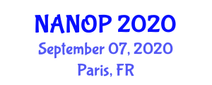 International Conference on Nanophotonics and Micro/Nano Optics (NANOP) September 07, 2020 - Paris, France