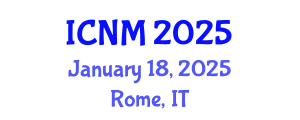 International Conference on Nanoscale Magnetism (ICNM) January 18, 2025 - Rome, Italy
