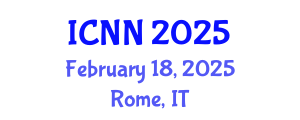 International Conference on Nanoscience and Nanotechnology (ICNN) February 18, 2025 - Rome, Italy