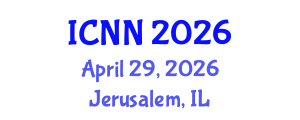 International Conference on Nanoscience and Nanotechnology (ICNN) April 29, 2026 - Jerusalem, Israel