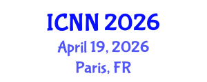 International Conference on Nanoscience and Nanotechnology (ICNN) April 19, 2026 - Paris, France