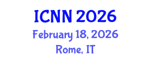 International Conference on Nanoscience and Nanotechnology (ICNN) February 18, 2026 - Rome, Italy