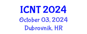 International Conference on Nanoscience and Technology (ICNT) October 03, 2024 - Dubrovnik, Croatia