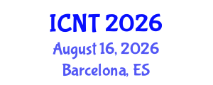 International Conference on Nanoscience and Technology (ICNT) August 16, 2026 - Barcelona, Spain