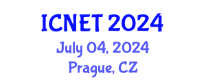 International Conference on Nanoscience, Engineering and Technology (ICNET) July 04, 2024 - Prague, Czechia
