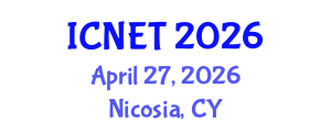 International Conference on Nanoscience, Engineering and Technology (ICNET) April 27, 2026 - Nicosia, Cyprus International Conference on Nanoscience, Engineering and Technology (ICNET) April 27, 2026 - Nicosia, Cyprus