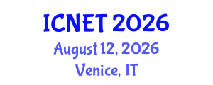 International Conference on Nanoscience, Engineering and Technology (ICNET) August 12, 2026 - Venice, Italy