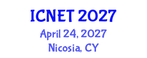 International Conference on Nanoscience, Engineering and Technology (ICNET) April 24, 2027 - Nicosia, Cyprus International Conference on Nanoscience, Engineering and Technology (ICNET) April 24, 2027 - Nicosia, Cyprus
