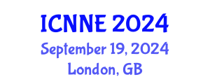 International Conference on Nanoscience, Nanotachnology and Engineering (ICNNE) September 19, 2024 - London, United Kingdom