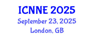International Conference on Nanoscience, Nanotachnology and Engineering (ICNNE) September 23, 2025 - London, United Kingdom