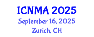 International Conference on Nanostructured Materials and Applications (ICNMA) September 16, 2025 - Zurich, Switzerland