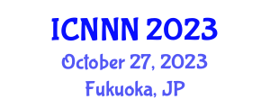 International Conference on Nanostructures, Nanomaterials and Nanoengineering (ICNNN) October 27, 2023 - Fukuoka, Japan International Conference on Nanostructures, Nanomaterials and Nanoengineering (ICNNN) October 27, 2023 - Fukuoka, Japan
