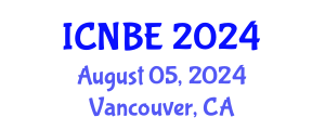 International Conference on Nanotechnologies and Biomedical Engineering (ICNBE) August 05, 2024 - Vancouver, Canada