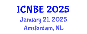 International Conference on Nanotechnologies and Biomedical Engineering (ICNBE) January 21, 2025 - Amsterdam, Netherlands