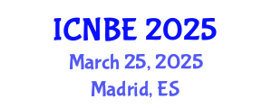 International Conference on Nanotechnologies and Biomedical Engineering (ICNBE) March 25, 2025 - Madrid, Spain