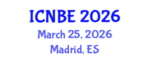 International Conference on Nanotechnologies and Biomedical Engineering (ICNBE) March 25, 2026 - Madrid, Spain