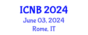 International Conference on Nanotechnology and Biosensors (ICNB) June 03, 2024 - Rome, Italy