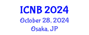 International Conference on Nanotechnology and Biosensors (ICNB) October 28, 2024 - Osaka, Japan