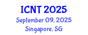 International Conference on Nanotechnology and Therapeutics (ICNT) September 09, 2025 - Singapore, Singapore
