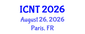 International Conference on Nanotechnology and Therapeutics (ICNT) August 26, 2026 - Paris, France