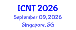 International Conference on Nanotechnology and Therapeutics (ICNT) September 09, 2026 - Singapore, Singapore