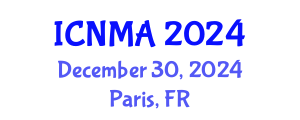 International Conference on Nanotechnology Materials and Applications (ICNMA) December 30, 2024 - Paris, France