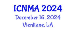 International Conference on Nanotechnology Materials and Applications (ICNMA) December 16, 2024 - Vientiane, Laos