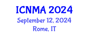 International Conference on Nanotechnology Materials and Applications (ICNMA) September 12, 2024 - Rome, Italy