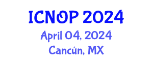 International Conference on Nanotechnology, Optoelectronics and Photonics (ICNOP) April 04, 2024 - Cancún, Mexico