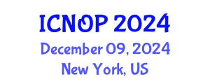 International Conference on Nanotechnology, Optoelectronics and Photonics (ICNOP) December 09, 2024 - New York, United States