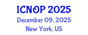 International Conference on Nanotechnology, Optoelectronics and Photonics (ICNOP) December 09, 2025 - New York, United States