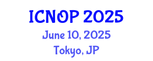 International Conference on Nanotechnology, Optoelectronics and Photonics (ICNOP) June 10, 2025 - Tokyo, Japan
