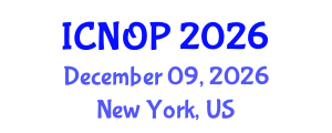 International Conference on Nanotechnology, Optoelectronics and Photonics (ICNOP) December 09, 2026 - New York, United States International Conference on Nanotechnology, Optoelectronics and Photonics (ICNOP) December 09, 2026 - New York, United States