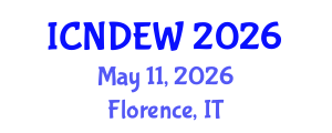 International Conference on Natural Disasters and Extreme Weather (ICNDEW) May 11, 2026 - Florence, Italy International Conference on Natural Disasters and Extreme Weather (ICNDEW) May 11, 2026 - Florence, Italy