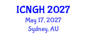 International Conference on Natural Gas Hydrates (ICNGH) May 17, 2027 - Sydney, Australia International Conference on Natural Gas Hydrates (ICNGH) May 17, 2027 - Sydney, Australia