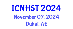International Conference on Natural Hazard Science and Technology (ICNHST) November 07, 2024 - Dubai, United Arab Emirates