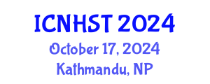 International Conference on Natural Hazard Science and Technology (ICNHST) October 17, 2024 - Kathmandu, Nepal