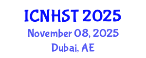 International Conference on Natural Hazard Science and Technology (ICNHST) November 08, 2025 - Dubai, United Arab Emirates