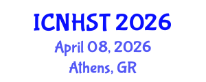 International Conference on Natural Hazard Science and Technology (ICNHST) April 08, 2026 - Athens, Greece