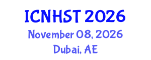 International Conference on Natural Hazard Science and Technology (ICNHST) November 08, 2026 - Dubai, United Arab Emirates